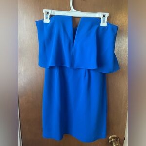 New without tags, Bcbgmaxazria, size 0, royal blue color